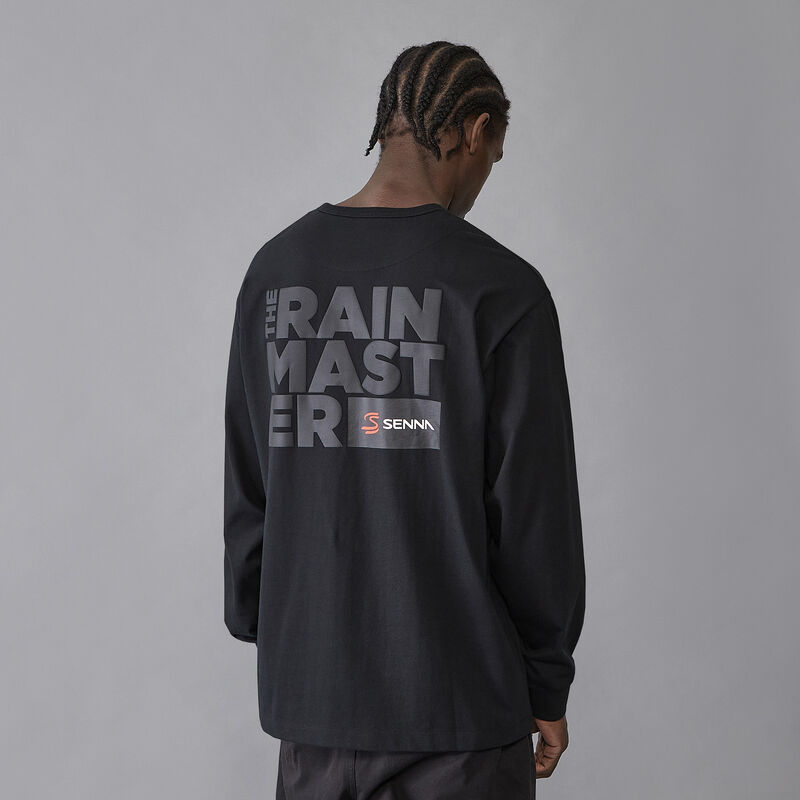 SENNA S FW MENS RAIN MASTER LS TEE - black